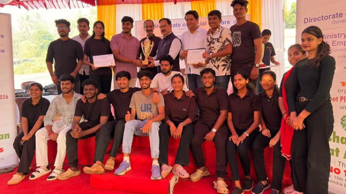 Secured 3rd Place at the Street Play Competition organized by the Directorate of Social Welfare Department