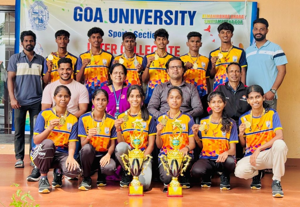 Inter Collegiate Kho-Kho Winners Oragnised by Goa University